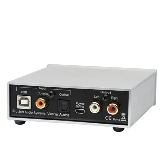 Przetwornik cyfrowo-analogowy Pro-Ject DAC Box S2+ (srebrny) - 2