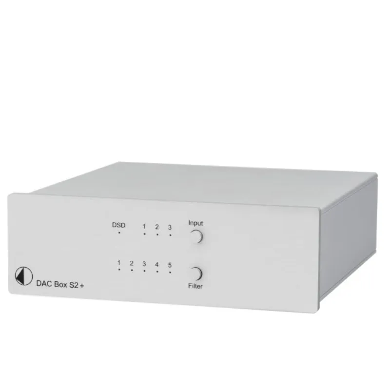 Przetwornik cyfrowo-analogowy Pro-Ject DAC Box S2+ (srebrny)