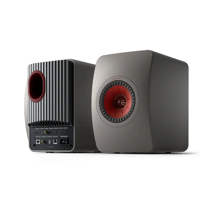 Kolumny podstawkowe KEF LS50 Wireless II (Titanium Grey / Szare)
