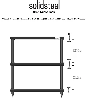 Solidsteel S3-3 (czarny) - 2