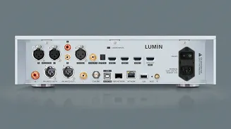 Odtwarzacz sieciowy Lumin P1 (srebrny) - 4