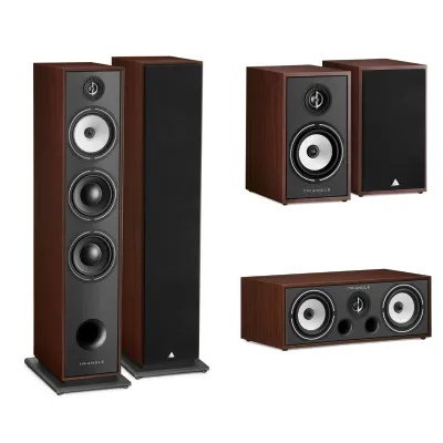 TRIANGLE BOREA BR08 + BR02 + BRC01 ZESTAW 5.0  (wiśnia)