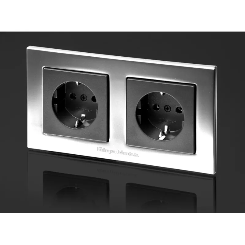 Gniazdo GigaWatt G-044 Schuko Duplex