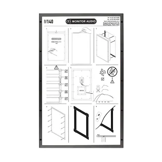 Monitor Audio IV140 (czarne) - 3