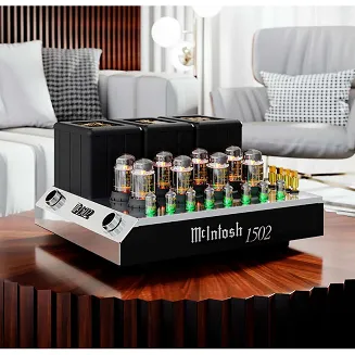 Lampowy wzmacniacz mocy McIntosh MC1502 - 7