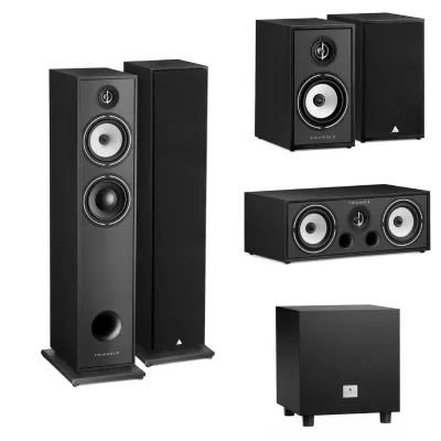 TRIANGLE TALES 340 + BR07 + BR02 + BRC01 ZESTAW 5.1 (czarny)