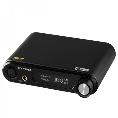 Wzmacniacz słuchawkowy Topping DX5 (Czarny)