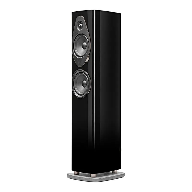 Kolumny podłogowe Sonus Faber Sonetto III G2 Piano Black – outlet