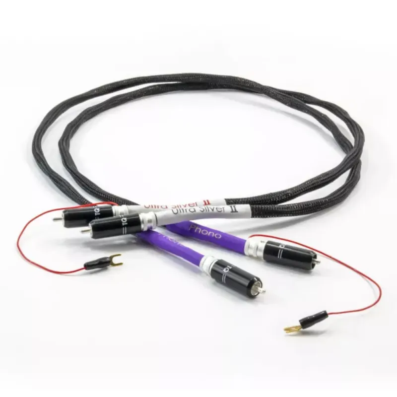 Kabel gramofonowy Tellurium Q Ultra Silver II Turntable RCA