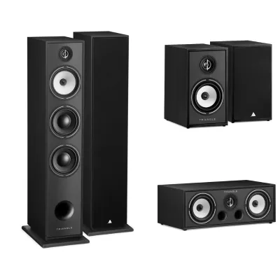 TRIANGLE BOREA BR08 + BR02 + BRC01 ZESTAW 5.0 (czarny)