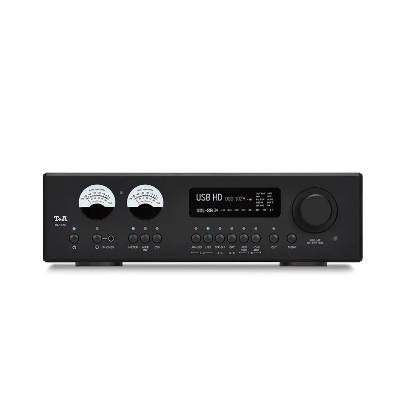 Przetwornik cyfrowo-analogowy T+A DAC 200 (czarny) – outlet