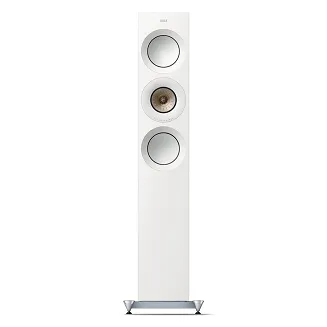 Kolumny podłogowe KEF Reference 3 Meta (High-Gloss White/Champagne) - 2