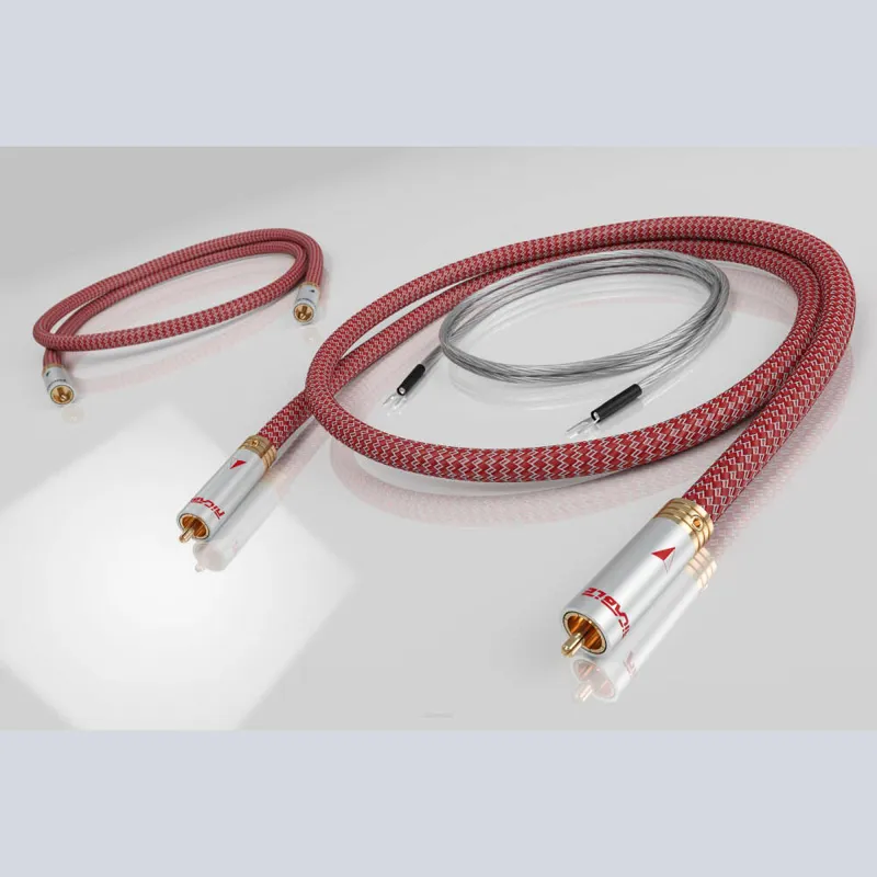 Przewód gramofonowy Ricable Dedalus Turntable + przewód uziemiający