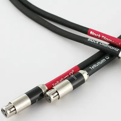 Interkonekt XLR Tellurium Q Black Diamond XLR