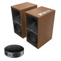 Kolumny aktywne Klipsch The Nines (orzech) + WiiM Mini