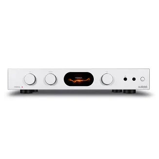 Audiolab 7000A + 7000N Play (srebrny) - 2