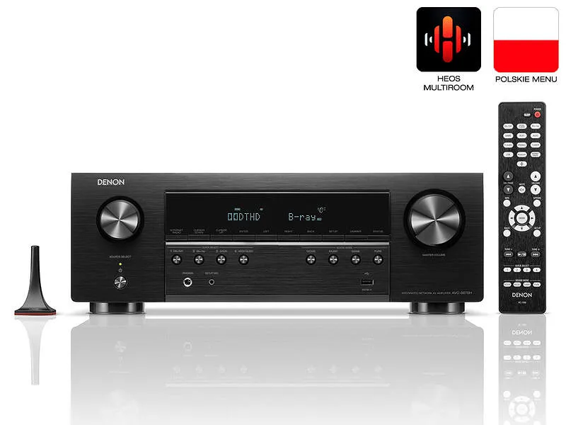 Amplituner kina domowego Denon AVR-S670H (czarny)