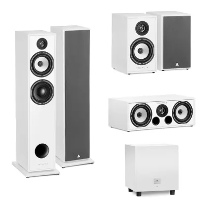 TRIANGLE TALES 340 + BR07 + BR02 + BRC01 ZESTAW 5.1 (biały)