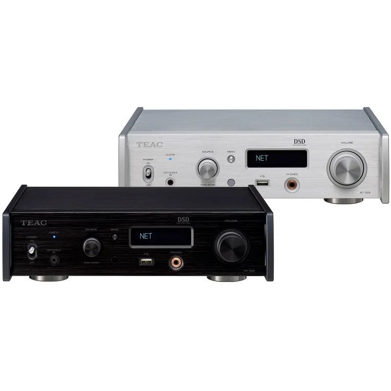 Przetwornik cyfrowo-analogowy TEAC NT-505-X (srebrny)