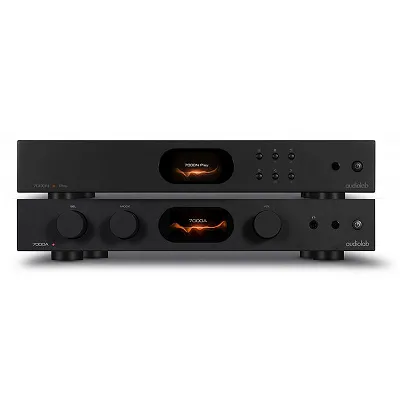 Audiolab 7000A + 7000N Play (czarny)