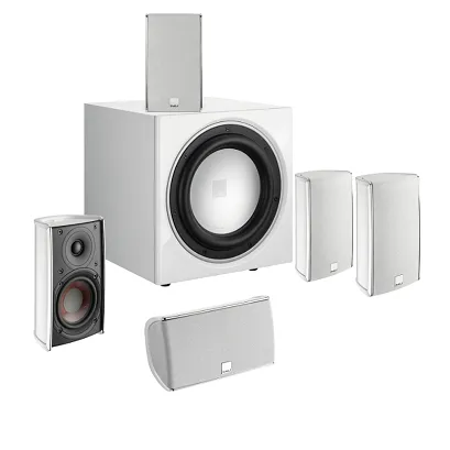 Zestaw stereo Dali Fazon Mikro 5.1 (białe)