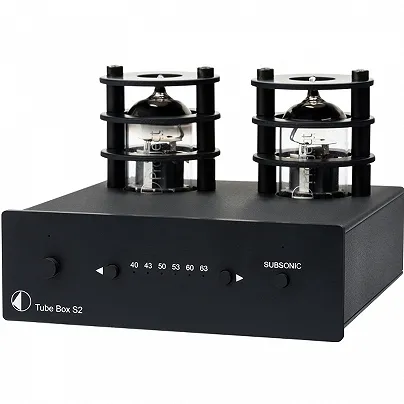 Przedwzmacniacz gramofonowy Pro-Ject Tube Box S2 Czarny