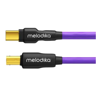 Przewód USB typu C-B Melodika MDUCB Purple Rain - 2