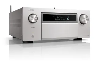 Amplituner kina domowego Denon AVC-A1H (srebrny) - 5