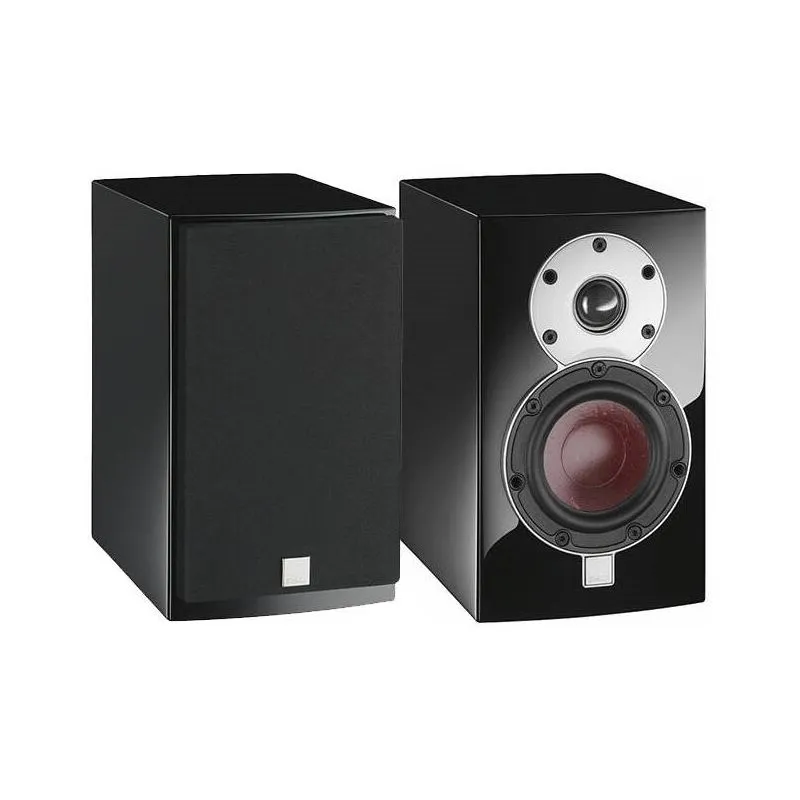 Kolumny podstawkowe Dali Menuet (czarny na wysoki połysk)