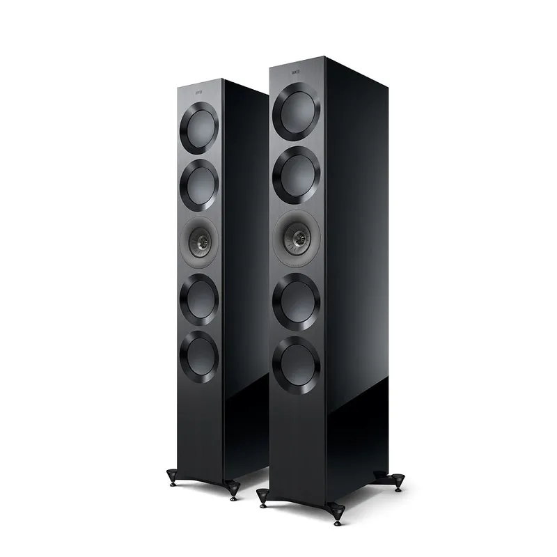 Kolumny podłogowe  KEF Reference 5 Meta (High-Gloss Black/Grey)