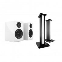 Acoustic Energy AE300 + stand (biały połysk)