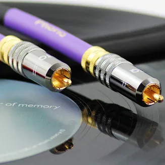 Kabel gramofonowy Tellurium Q Black II Turntable RCA - 3