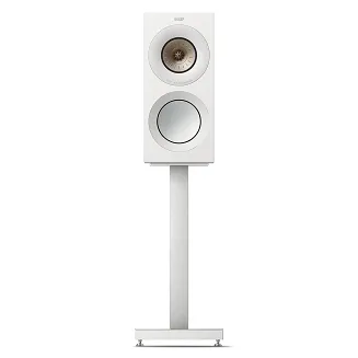 Kolumny podstawkowe KEF Reference 1 Meta (High-Gloss White/Champagne) - 3