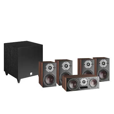 Zestaw stereo Dali Oberon 1/1/Vokal/C8D 5.1 (walnut)