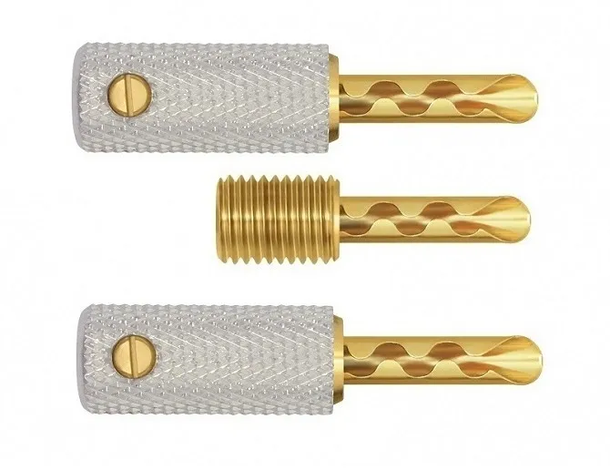 Wtyk do kabli głośnikowych WireWorld GOLD BANANAS UNI-TERM