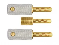 Wtyk do kabli głośnikowych WireWorld GOLD BANANAS UNI-TERM