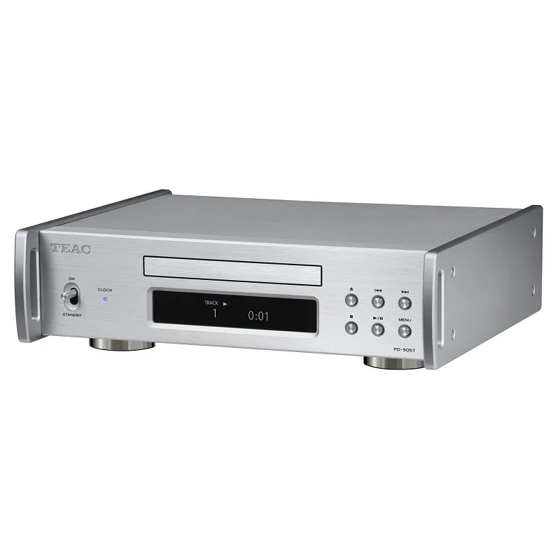 Odtwarzacz CD TEAC PD-505T (srebrny)