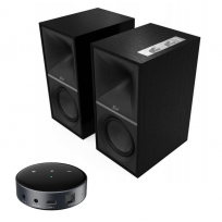 Klipsch The Sevens (czarny) + WiiM Mini