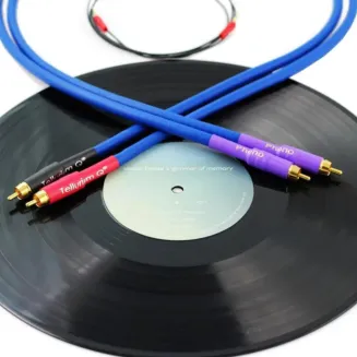 Kabel gramofonowy Tellurium Q Blue II Turntable RCA - 2