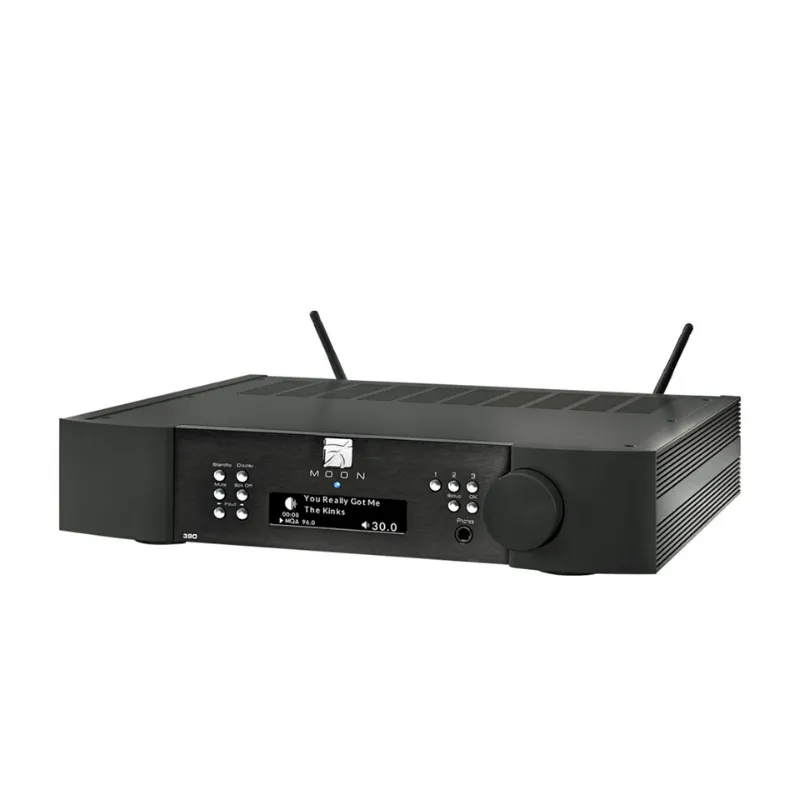 Odtwarzacz sieciowy Moon 390 (czarny)