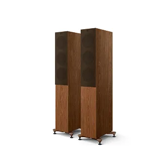 Kolumny podłogowe KEF R5 Meta (walnut) - 2