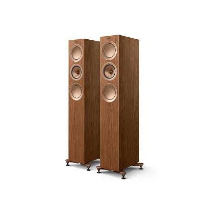 Kolumny podłogowe KEF R5 Meta (walnut)