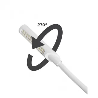 Lampa UberLight Flex do gramofonu / myjki (biała) - 4