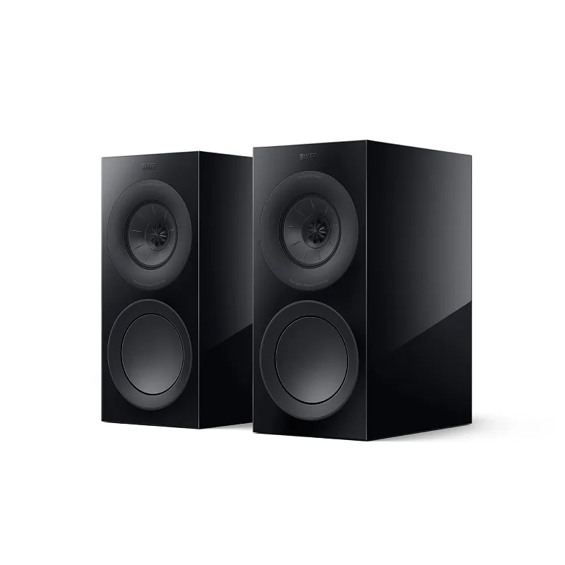 Kolumny podstawkowe KEF R3 Meta (black gloss)