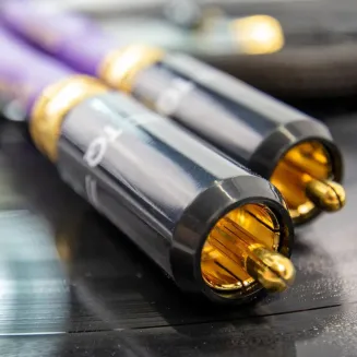 Kabel gramofonowy Tellurium Q Ultra Black II Turntable RCA - 5