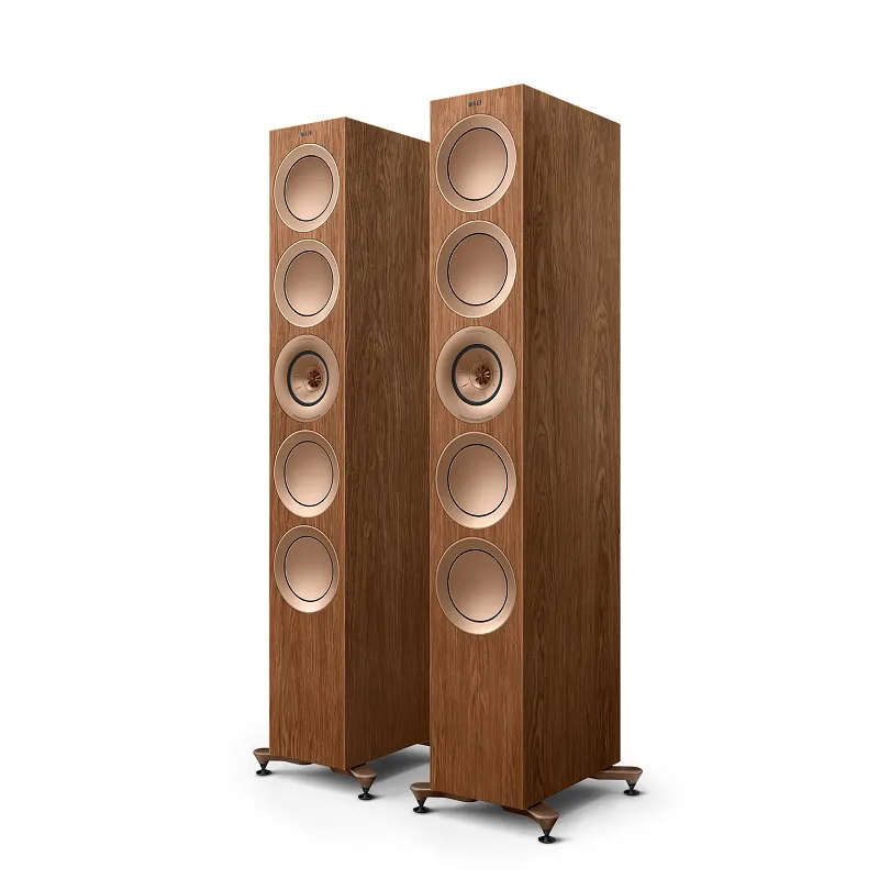 Kolumny podłogowe KEF R11 Meta (walnut)