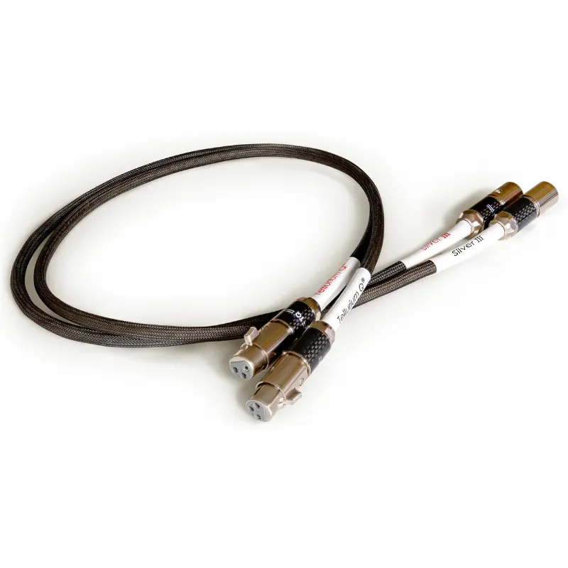 Interkonekt XLR Tellurium Q Silver III XLR