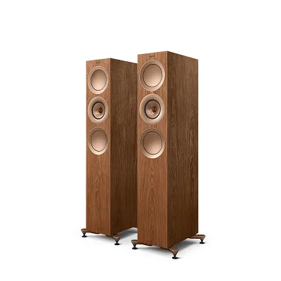 Kolumny podłogowe KEF R7 Meta (walnut)