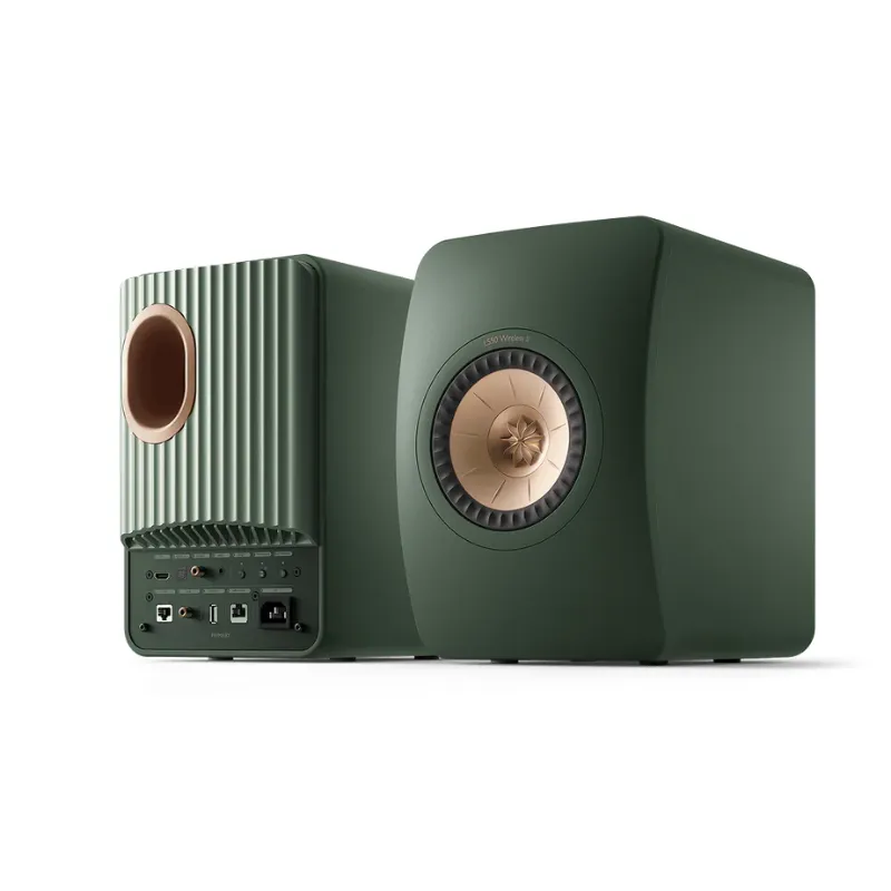 Kolumny podstawkowe KEF LS50 Wireless II (Moss Green / Mchowa zieleń)