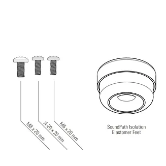 SVS Soundpath SUB ISOLATION SYSTEM 6 - 6